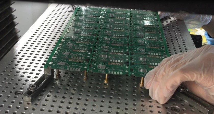 smt semi-auto stencil printer